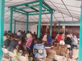 Koordinasi Ketua RT dan Ketua RW se Kalurahan Watusigar